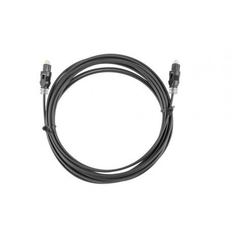 Lanberg CA-TOSL-10CC-0020-BK cable de fibra optica 2 m TOSLINK Negro