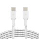 Belkin CAB004BT1MWH cable USB 1 m USB C Blanco