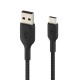 Belkin CAB002BT1MBK cable USB 1 m USB A USB C Negro