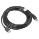 Lanberg CA-USBE-10CC-0050-BK cable USB 5 m 2.0 USB A Negro