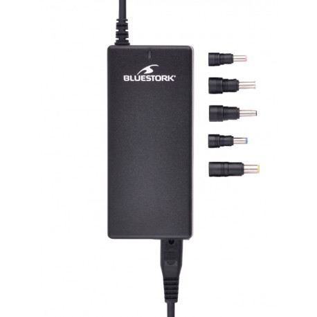 Bluestork PW-NB-90-ACER-DELL adaptador e inversor de corriente Interior 90 W Negro