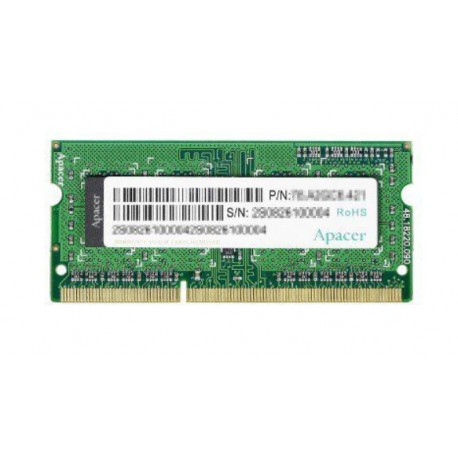 Apacer DV.08G2K.KAM módulo de memoria 8 GB 1 x 8 GB DDR3 1600 MHz