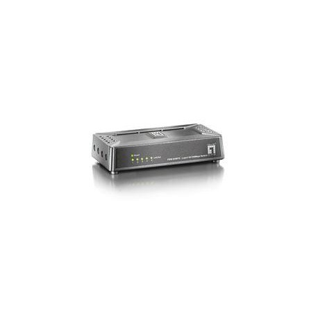 LevelOne 5 Port Mini Fast Ethernet Switch FSW-0508TX