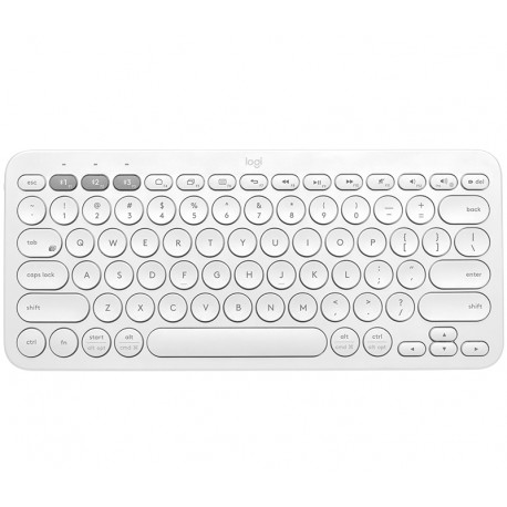 Logitech K380 QWERTZ Blanco