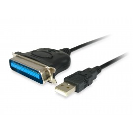 Equip 133383 adaptador de cable USB 2.0 IEEE1284 Negro