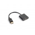 Lanberg AD-0009-BK adaptador de cable Displayport HDMI Negro