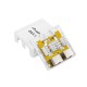 Lanberg OS6-0002-W adaptador de cable 2 x RJ-45 Blanco