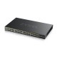 Zyxel GS2220-50HP-EU0101F switch Gigabit Ethernet (10/100/1000) (PoE) Negro  - GS2220-50HP-EU0101F