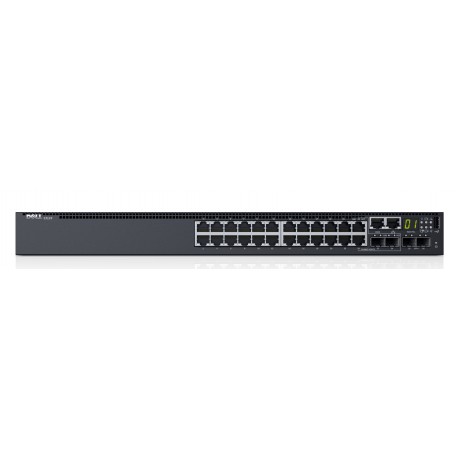 DELL PowerConnect S3124 Negro - 210-AIMQ