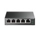 TP-LINK TL-SG105PE switch No administrado L2 Gigabit Ethernet (10/100/1000) Negro