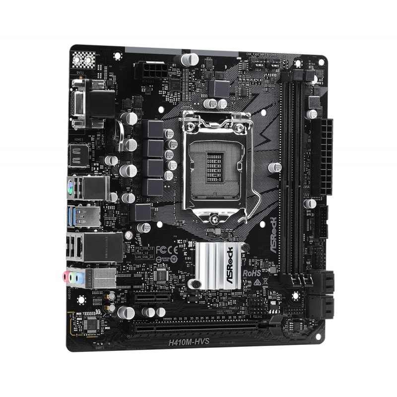 Asrock h410m hvs совместимость