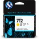 HP 712 Original Amarillo  3ED69A