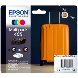 Epson 405 DURABrite Ultra Ink Original Negro, Azul, Cian, Amarillo 4 pieza(s)