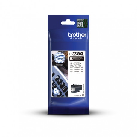 Brother LC-3239XLBK cartucho de tinta Original Negro 1 pieza(s) - LC3239XLBK?NL