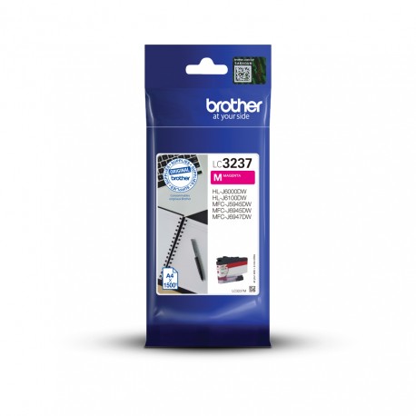 Brother LC-3237M cartucho de tinta Original Magenta 1 pieza(s) - LC3237M