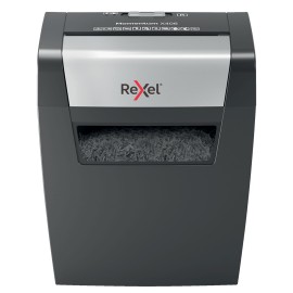 Rexel Momentum X406 triturador de papel Corte en partículas Azul, Gris - 2104569eu