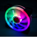 TALIUS Ventilador  RGB Iris Spectrum 16Led 12cm - TAL-FAN05IRISRGB