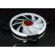 TALIUS Ventilador  RGB Iris Spectrum 16Led 12cm - TAL-FAN05IRISRGB