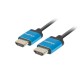 Lanberg CA-HDMI-22CU-0010-BK HDMI 1 m