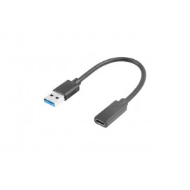 Lanberg AD-UC-UA-03  0,15 m 2.0/3.2  A USB C Negro