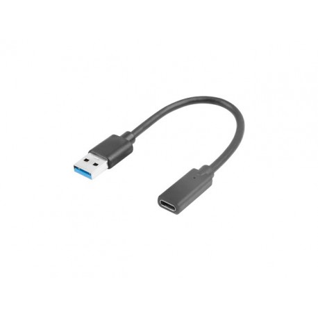 Lanberg AD-UC-UA-03  0,15 m 2.0/3.2  A USB C Negro