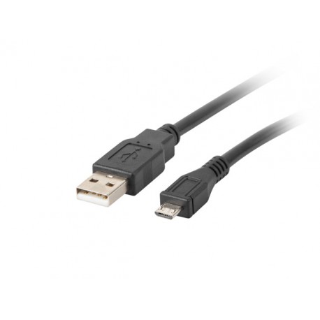 Lanberg CA-USBM-10CC-0010-BK  1 m 2.0 Micro-USB B USB A