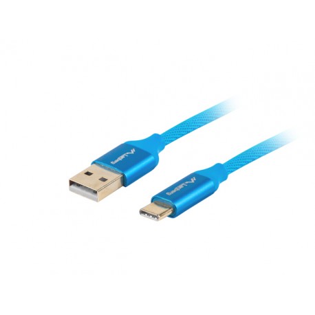 Lanberg CA-USBO-22CU-0010-BL USB 1 m 2.0 USB C USB A