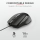 Trust Voca Comfort MouseUSB tipo A  - 23650