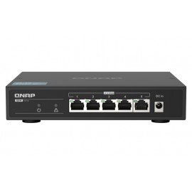 QNAP QSW-1105-5T  Negro