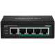 Trendnet  switch Gestionado Gigabit Ethernet (10/100/1000) Negro Energía sobre Ethernet PoE ti-pg50