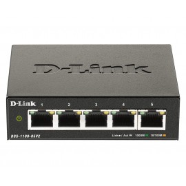 D-Link DGS-1100-05V2  Negro