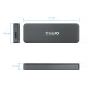 TooQ TQE-2281G  M.2 Caja externa para  SSD Gris