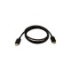 V7 Cable de vídeo negro Pro HDMI macho a HDMI macho 2m