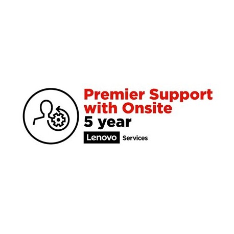 Lenovo 5 Year Premier Support With Onsite - 5WS0W86775