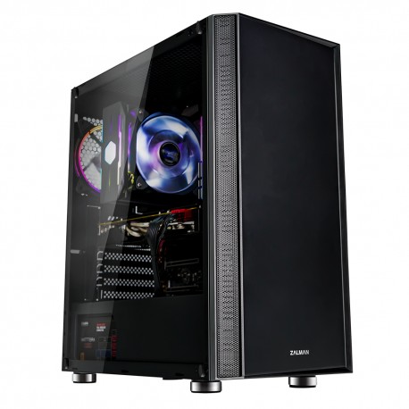 Zalman R2 BLACK carcasa de ordenador Midi Tower Negro