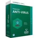 Kaspersky Lab Anti-Virus Plurilingüe Licencia básica 3 licencia(s) 1 año(s) KL1171SCCFS