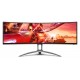 AOC Gaming AG493UCX pantalla para PC 124,5 cm (49'') 5120 x 1440 Pixeles LED Negro