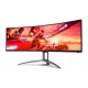 AOC Gaming AG493UCX pantalla para PC 124,5 cm (49'') 5120 x 1440 Pixeles LED Negro