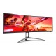 AOC Gaming AG493UCX pantalla para PC 124,5 cm (49'') 5120 x 1440 Pixeles LED Negro