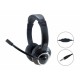 Conceptronic POLONA02B auricular y casco Auriculares Diadema Conector de 3,5 mm Negro