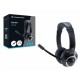 Conceptronic POLONA02BA auricular y casco Auriculares Diadema Conector de 3,5 mm Negro