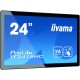 iiyama ProLite TF2415MC-B2 monitor pantalla táctil 60,5 cm (23.8'') 1920 x 1080 Pixeles Negro Multi-touch Multi-usuario