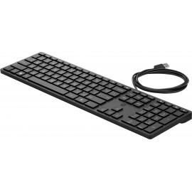 HP 320K teclado USB QWERTY Inglés Negro 9SR37AA