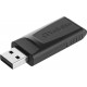 Verbatim Slider - Unidad USB de 128GB - Negro 49328