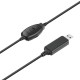 Trust HS-200 Auriculares Diadema Conector de 3,5 mm USB tipo A Negro 24186