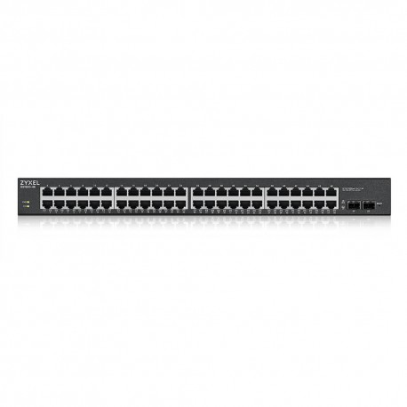 Zyxel GS1900-48HPv2 Gestionado L2 Gigabit Ethernet (10/100/1000) Energía sobre Ethernet (PoE) Negro