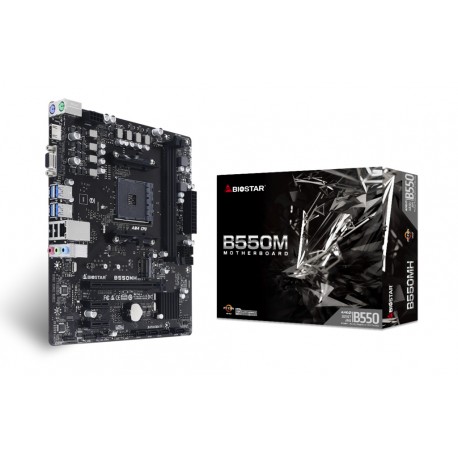 Biostar B550MH Ver. 6.0 AMD B550 Zócalo AM4 micro ATX