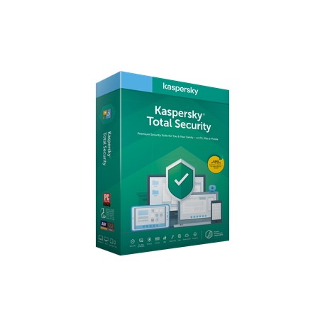 Kaspersky Lab Total Security 2020 Licencia completa 3 licencia(s) 1 año(s) KL1949SCCFS