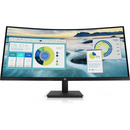 HP P34hc G4 86,4 cm (34'') 3440 x 1440 Pixeles Quad HD LED Negro - 21Y56AA