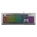 GENESIS Rhod 500 RGB teclado USB QWERTY Inglés de EE. UU. Negro, Plata - nkg-1621